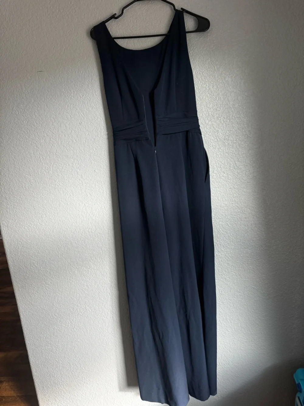Eliza J Navy Ruched Formal Dress – Size 10 NWT - Picture 2 of 5